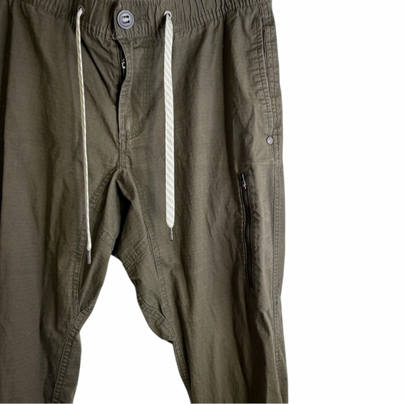 Men's Vuori Ripstop Olive climber Pants L - Picture 2 of 5